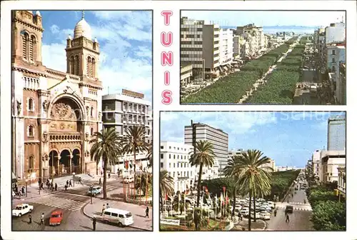 Tunis Stadtanschten Kat. Tunis
