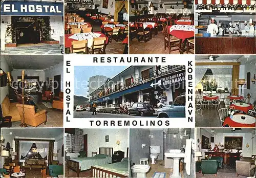 Torremolinos Hotel Restaurant Koebenhaven Kat. Malaga Costa del Sol