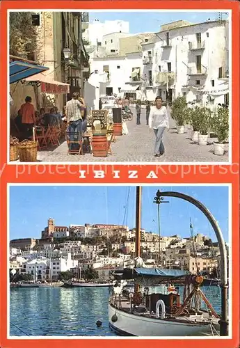 Ibiza Islas Baleares Fussgaengerzone Hafen Kat. Ibiza