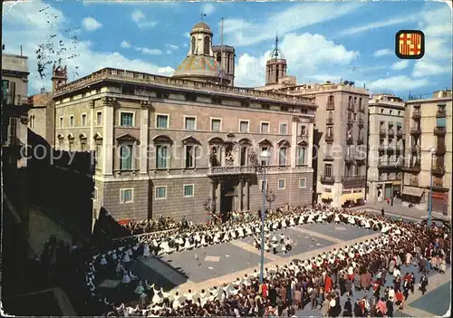 Barcelona Cataluna Piazza de San Jaime Kat. Barcelona