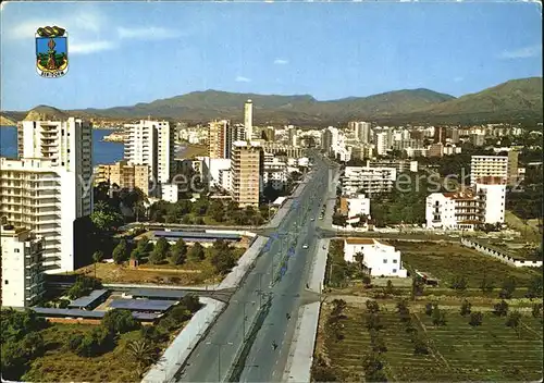 Benidorm Avenida del Mediterraneo Kat. Costa Blanca Spanien