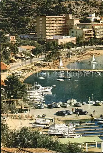 Puerto de Soller Teilansicht des Hafens Kat. Mallorca Islas Baleares