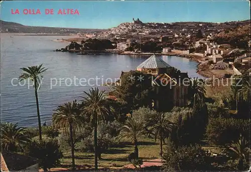 Altea Teilansicht Kat. Spanien