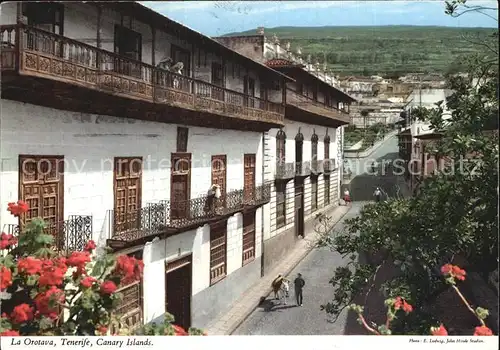 La Orotava Calle San Francisco Kat. Islas Canarias Spanien