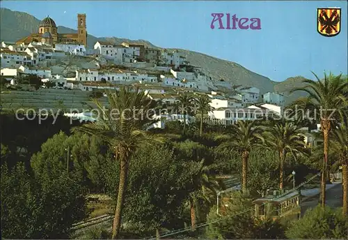 Altea Teilansicht Kat. Spanien