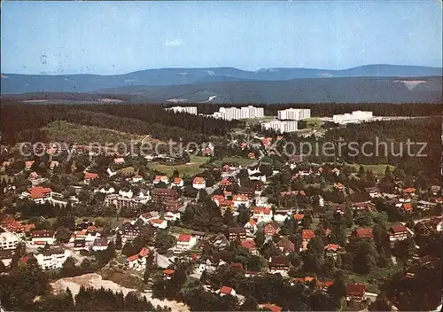 Hahnenklee Bockswiese Harz Gesamtansicht Kat. Goslar