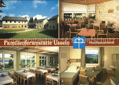 Usseln Familienferienstaette Einzelzimmer Speiseraum Lobby Kat. Willingen (Upland)