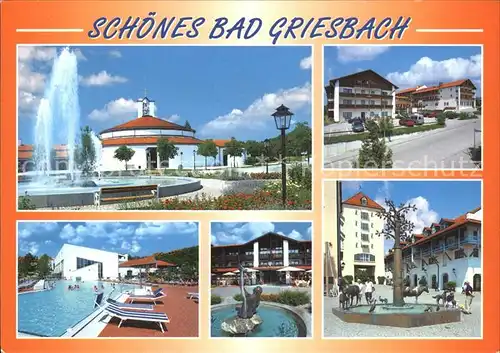 Bad Griesbach Rottal Thermalbrunnen Thermalbad Kat. Bad Griesbach i.Rottal