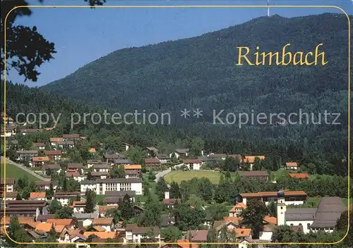 Rimbach Bayrischer Wald Hoher Bogen Kat. Rimbach