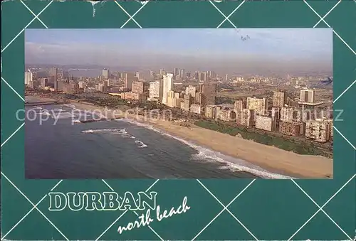 Durban South Africa North beach Fliegeraufnahme Kat. Durban