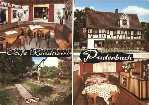 Windeck Sieg Cafe Puderbach Kat. Windeck