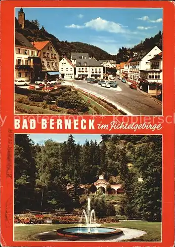 Bad Berneck Brunnen Kat. Bad Berneck Fichtelgebirge