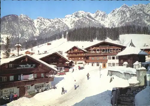 Alpbach Dorfplatz Kat. Alpbach