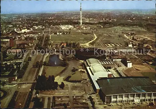 Dortmund Fliegeraufnahme Westfahlenpark mit Floriansturm Kat. Dortmund