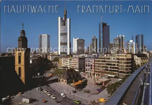 Frankfurt Main Hauptwache Kat. Frankfurt am Main