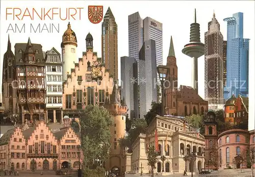 Frankfurt Main Stadtansichten Kat. Frankfurt am Main
