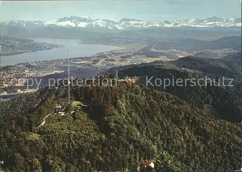 Uetliberg ZH mit Blick auf Z?rich See und Alpen / Uetliberg /Rg. Zuerich