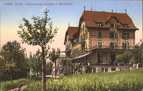 Zuerichberg Kurhaus am Zuerichberg / Zuerichberg /Rg. Zuerich