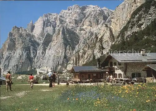 San Cassiano Badia Rifugio Scotoni / Bozen Suedtirol /Trentino Suedtirol
