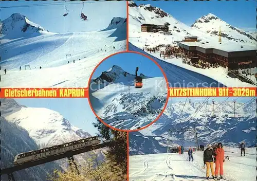 Kitzsteinhorn Seilbahn Alpcenter Gratbahn Sesselbahn Kat. Kaprun