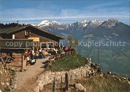Dorf Tirol Gasthof Steinegg Muthoefe  Kat. Tirolo