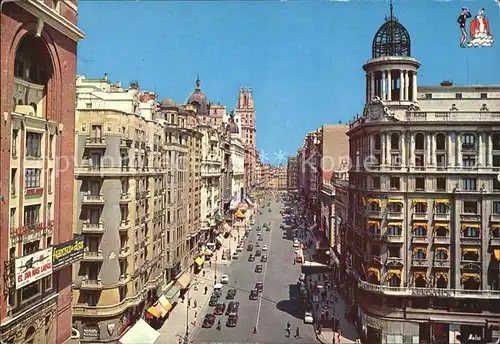 Madrid Spain Avenida Jose Antonio Kat. Madrid