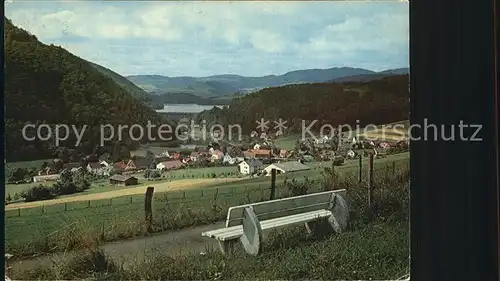 Helminghausen Diemelsee Sperrmauer Kat. Marsberg