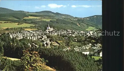 Winterberg Hochsauerland Panorama Kat. Winterberg