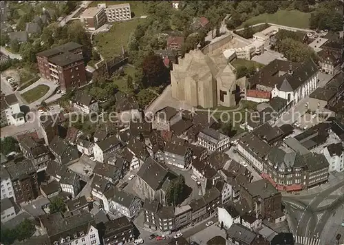 Neviges Velbert Marien Dom Stadtansicht Luftbild