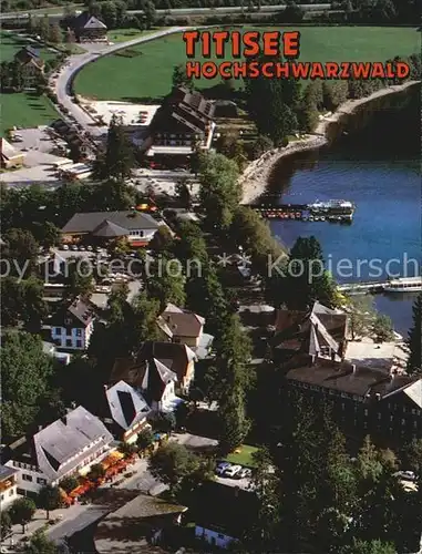 Titisee Luftbild Kat. Titisee Neustadt