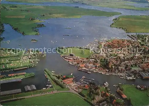 Friesland Niederlande Meer Luftbild Kat. Region