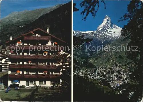 Zermatt VS Hotel Garni Adonis Matterhorn Kat. Zermatt