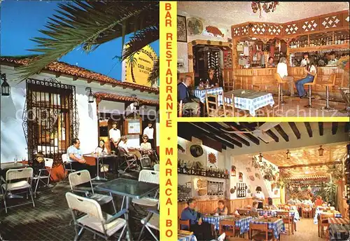 Tenerife Restaurant Maracaibo Kat. Islas Canarias Spanien