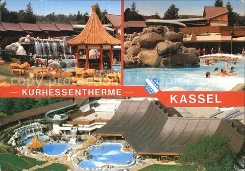 Kassel Kurhessen Therme Wilhelmshoehe Kat. Kassel