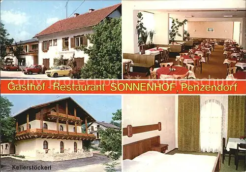 Penzendorf Neudorf Steiermark Gasthof Restaurant Sonnenhof Kat. Hartberg
