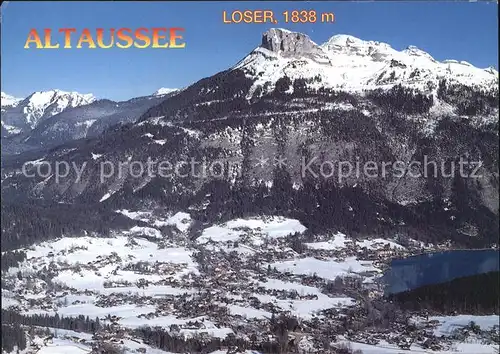 Altaussee Skigebiet Loser Kat. Altaussee