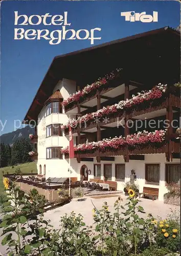 Nesselwaengle Tirol Hotel Berghof Kat. Nesselwaengle