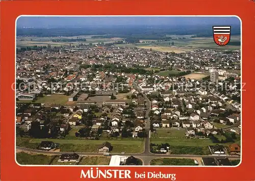 Muenster Dieburg Panorama Kat. Muenster