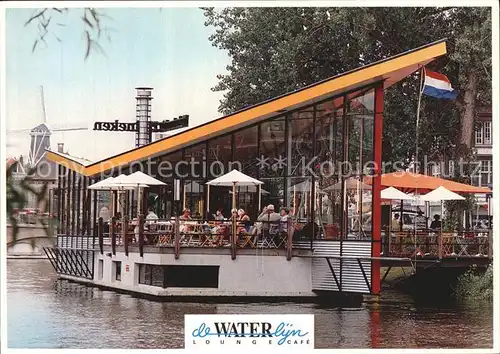 Leiden Waterlyn Lounge Cafe Kat. Leiden