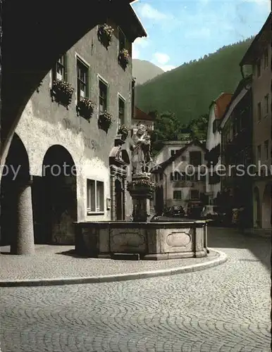 Bludenz Vorarlberg Rathausbrunnen Kat. Bludenz