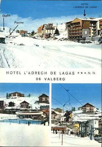 Valberg Hotel Adrech de Lagas Winter Kat. Peone
