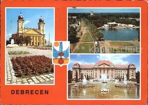 Debrecen Debrezin Komitatssitz Universitaet
