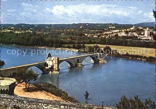 Avignon Vaucluse Bruecke Saint Benezet Kat. Avignon