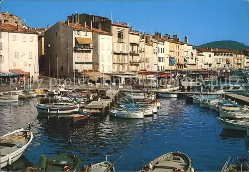 Saint Tropez Var Panorama Hafen Kat. Saint Tropez