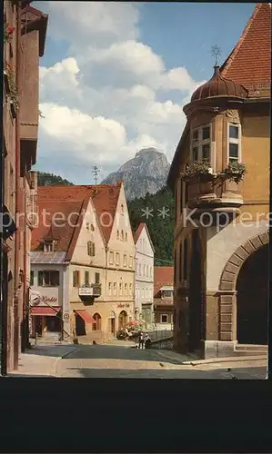 Fuessen Allgaeu Lechhalde Saeuling Kat. Fuessen