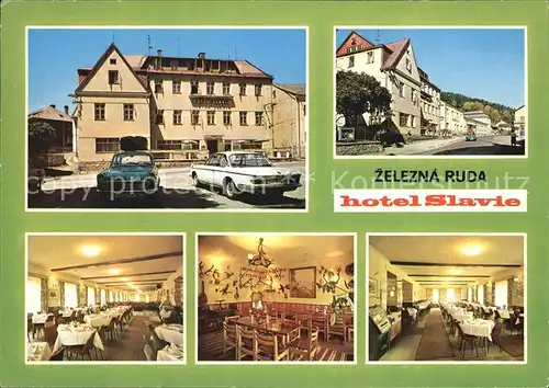 Zelezna Ruda Markt Eisenstein Hotel Slavie Kat. Zelezna Ruda