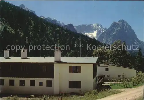 Garmisch Partenkirchen Ferienheim Riesserkopfhuette Kat. Garmisch Partenkirchen