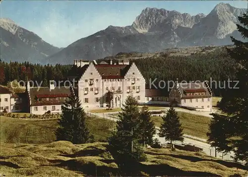 Klais Erholungsheim Schloss Kranzbach Kat. Kruen