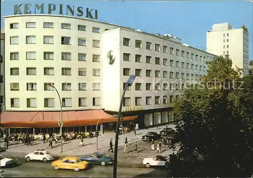Berlin Bristol Hotel Kempinski Kurfuerstendamm Kat. Berlin