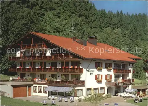 Oberstaufen Hotel Schrotkur Sanatorium Staufener Hof Kat. Oberstaufen
